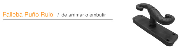 Falleba pu�o rulo